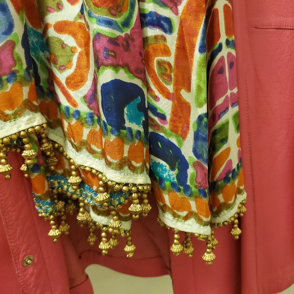 Exquisite Tolani Silk Scarf